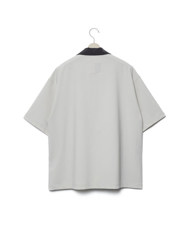 Open collar bowling shirt - Graige X Charcoal FUMITO GANRYU OFFICIAL STORE