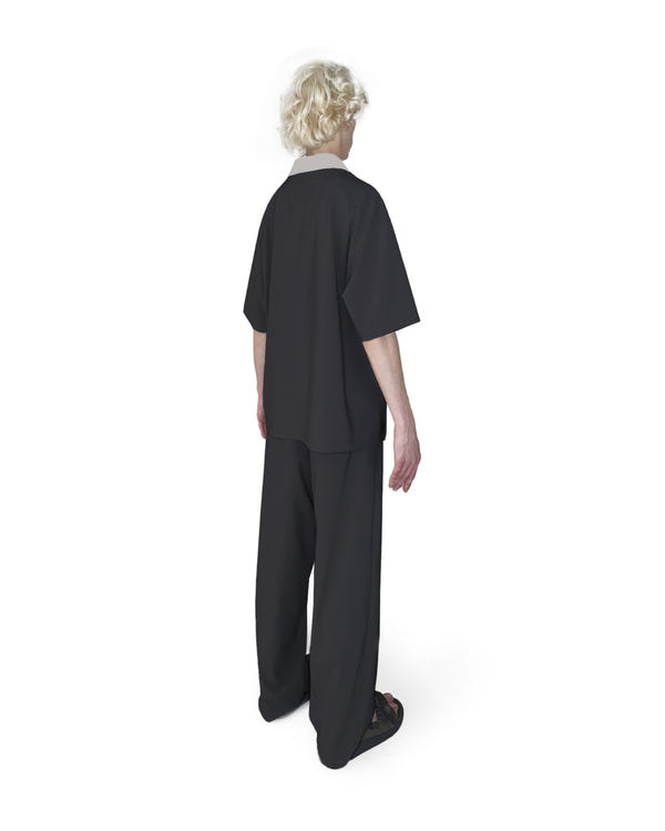 Relaxed slacks - Charcoal FUMITO GANRYU OFFICIAL STORE