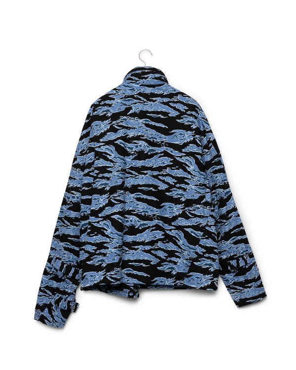 PHENOMENON by FUMITO GANRYU graffiti field jacket - Blue FUMITO GANRYU OFFICIAL STORE