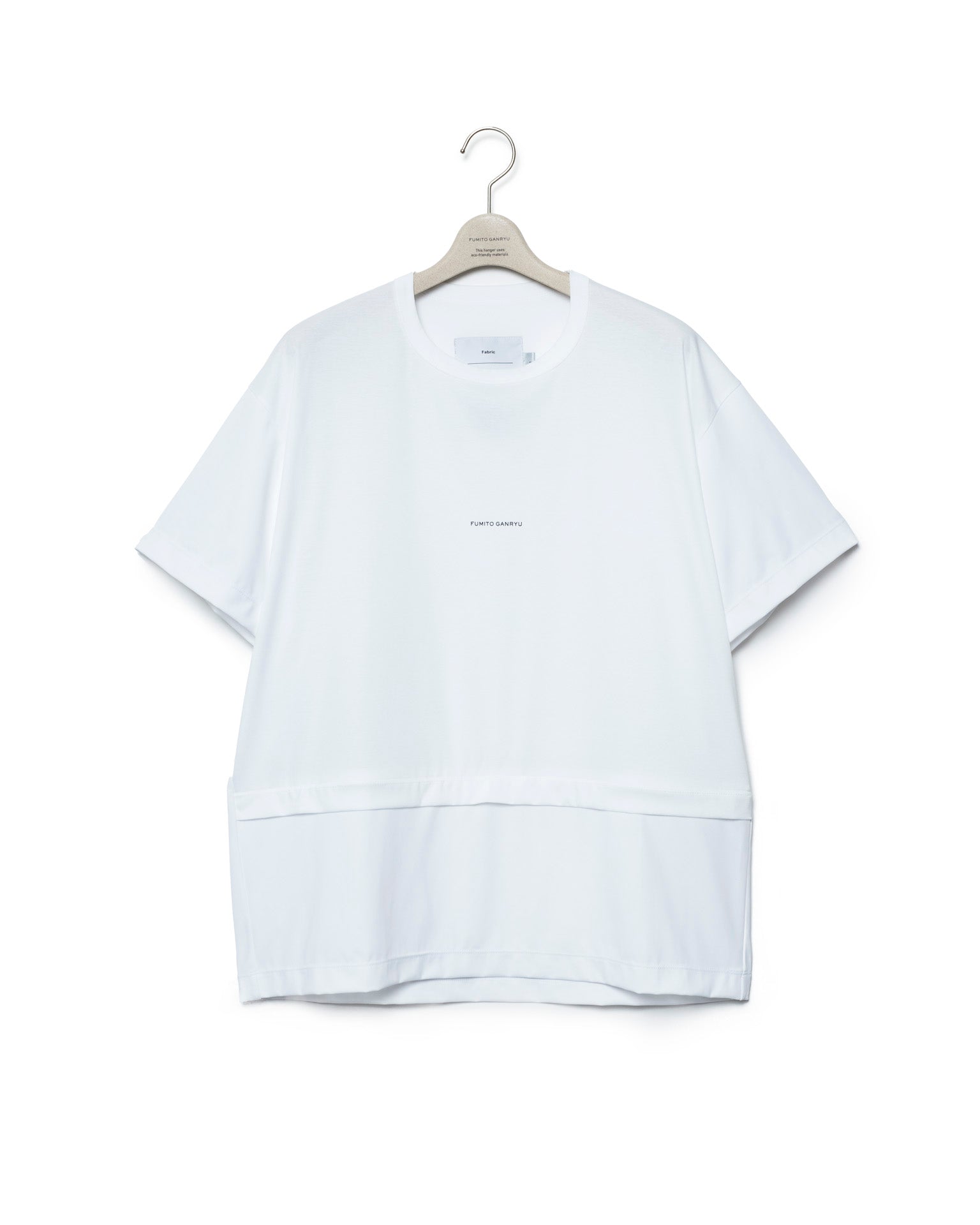 Mantle Tee A - White x White – FUMITO GANRYU OFFICIAL STORE