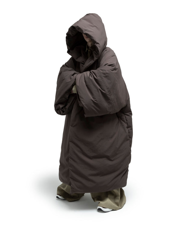 Down Robe - Brown FUMITO GANRYU OFFICIAL STORE