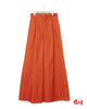 Reverse Baggy Chino Pants - Orange FUMITO GANRYU OFFICIAL STORE