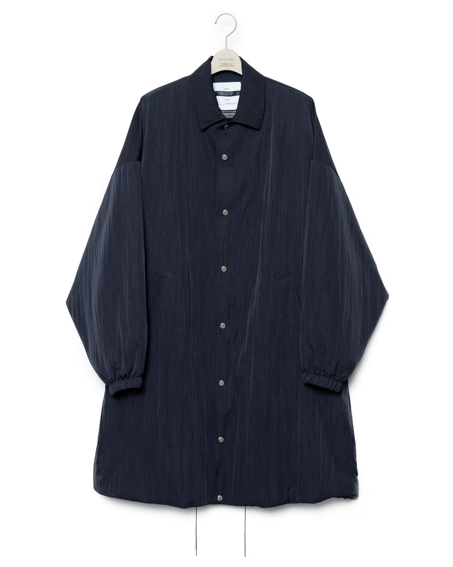 Fumito Ganryu 22ss ロングジャケット FUMITO GANRYU 】 FUMITO GANRYU 2025SS Collection Long coach