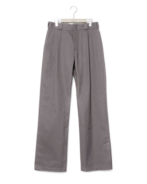 Side Slit Chino Pants - Grey FUMITO GANRYU OFFICIAL STORE