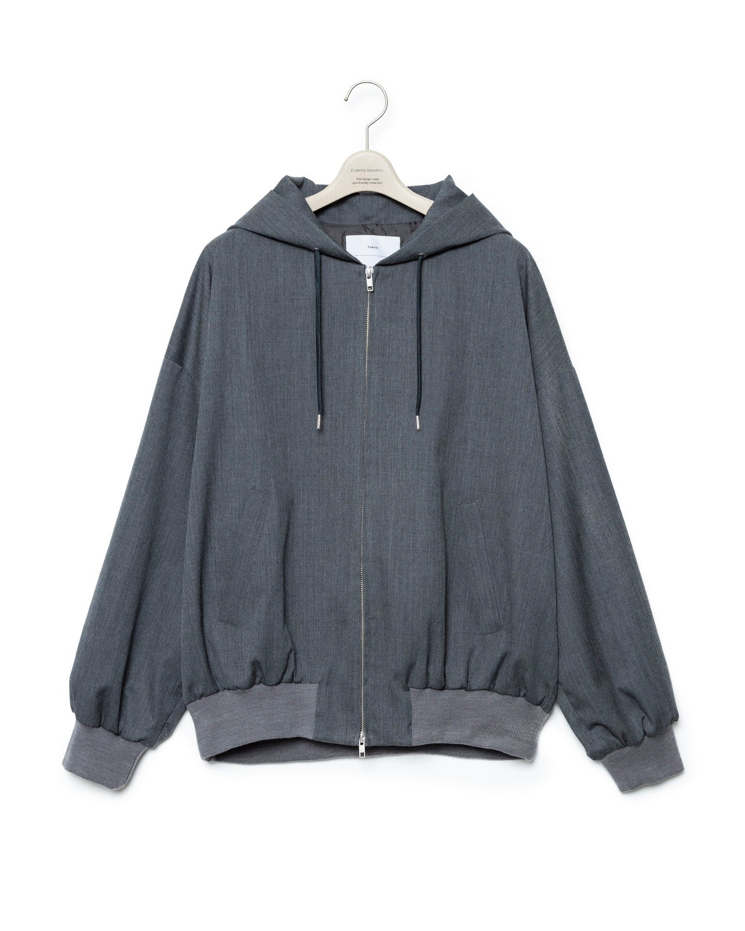 2Way Wool Hoodie - Dark Gray – FUMITO GANRYU OFFICIAL STORE