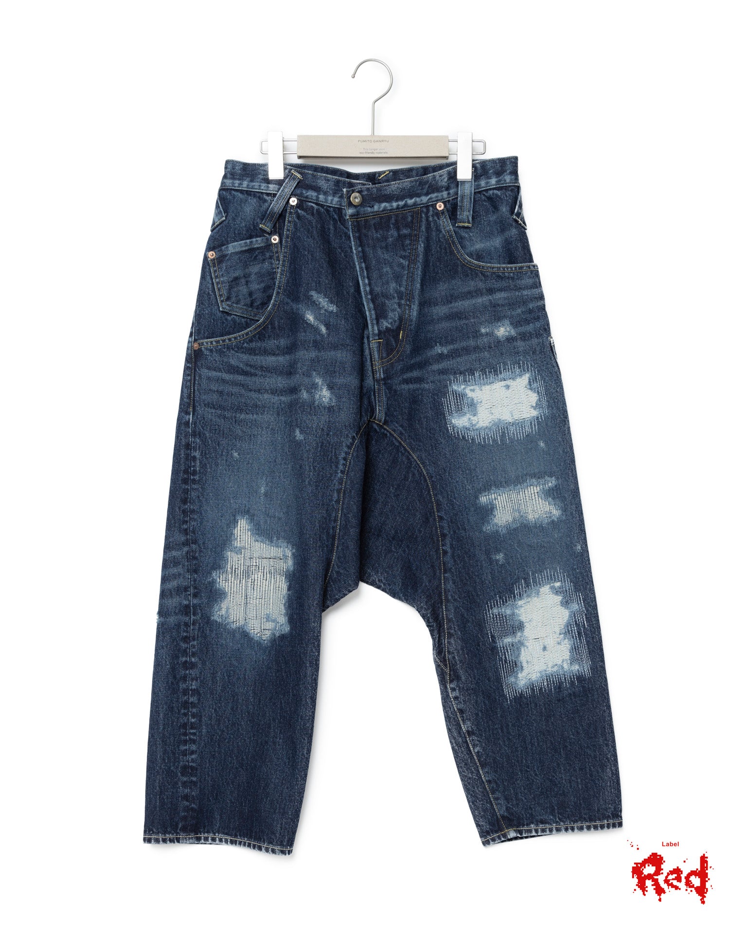 Graffiti 5P Sarouel - Indigo – FUMITO GANRYU OFFICIAL STORE