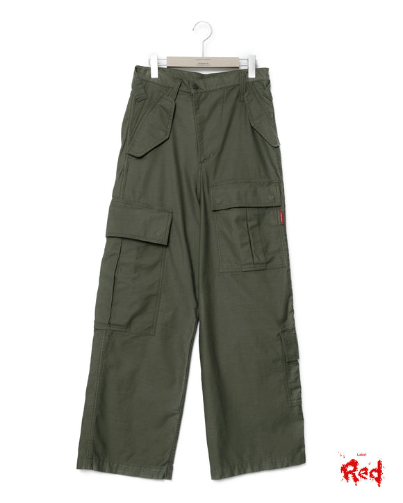 Graffiti Cargo Pants - Khaki FUMITO GANRYU OFFICIAL STORE