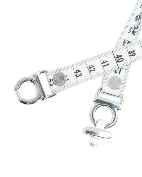 Tape Measure Bracelet - White FUMITO GANRYU OFFICIAL STORE