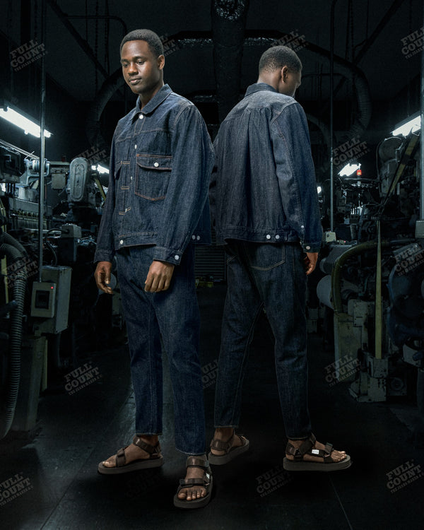 Watteau Pleats 2nd Jk - Indigo FUMITO GANRYU OFFICIAL STORE