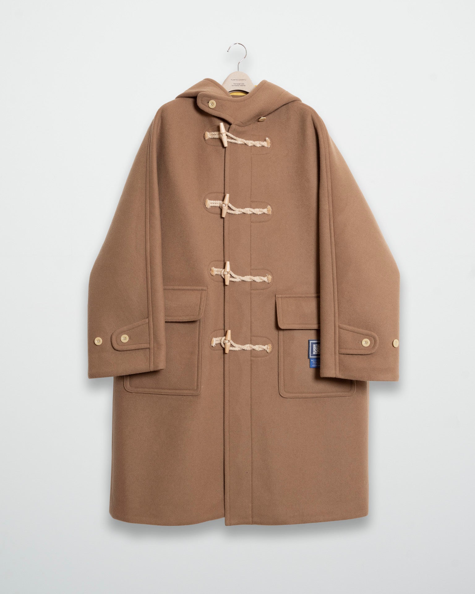 FUMITO GANRYU Vintage modern duffle coat